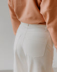 Pants White Denim